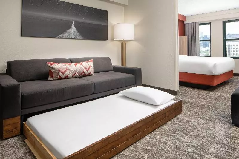 キングサイズベッドのスイートルーム, Springhill Suites By Marriott Dallas Downtown / West End