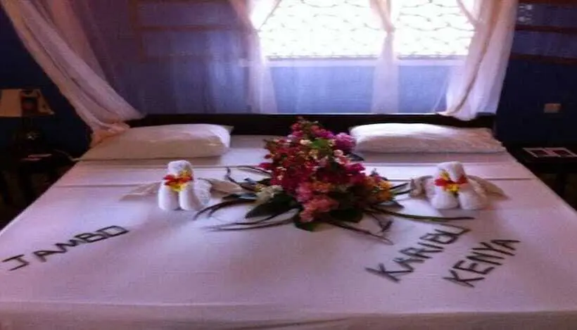 اتاق استاندارد سه تخته با چشم‌انداز باغ, Eco Villas Watamu