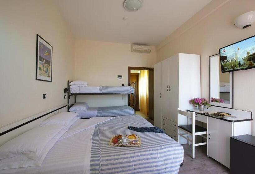 Standard 4-Bettzimmer mit Balkon, Baltic