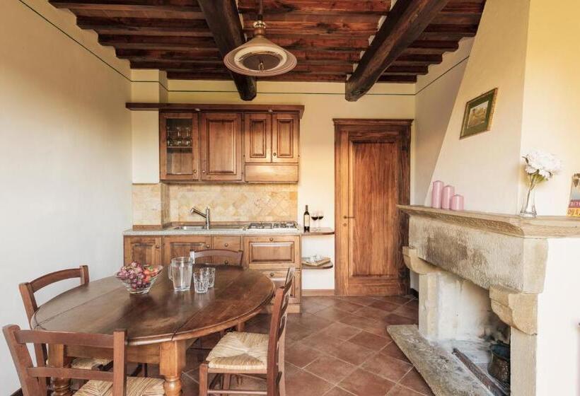 آپارتمان 1 خوابه با چشمانداز استخر, Agriturismo Il Borgo