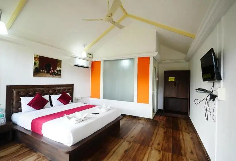 Quarto deluxe vista mar com balcao, Sunset & Waves Resort