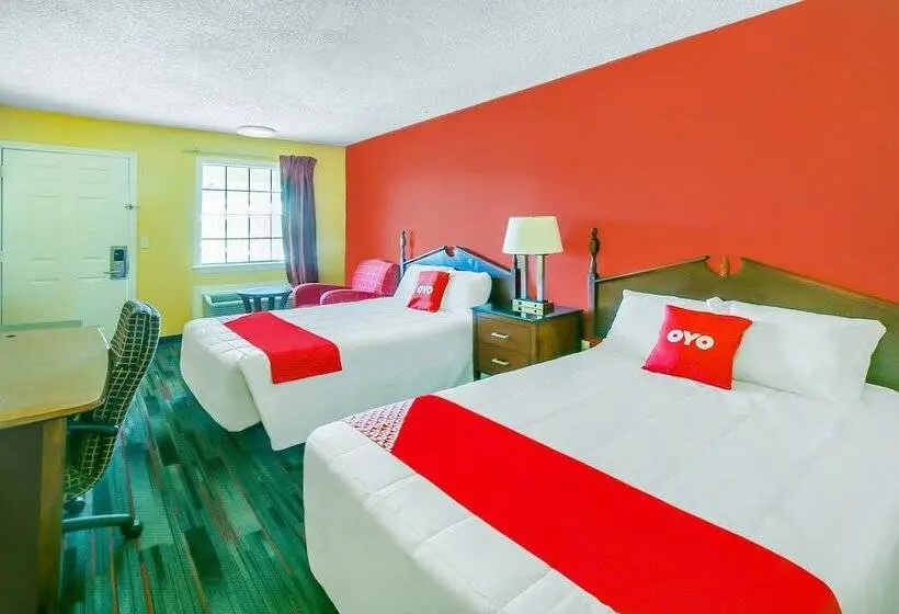 ２ダブルベッドのスタンダードルーム, Oyo Hotel Jackson South I 55