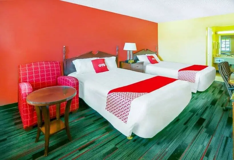 ２ダブルベッドのスタンダードルーム, Oyo Hotel Jackson South I 55