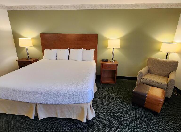 스탠다드 룸 킹사이즈 침대, Baymont By Wyndham Mackinaw City