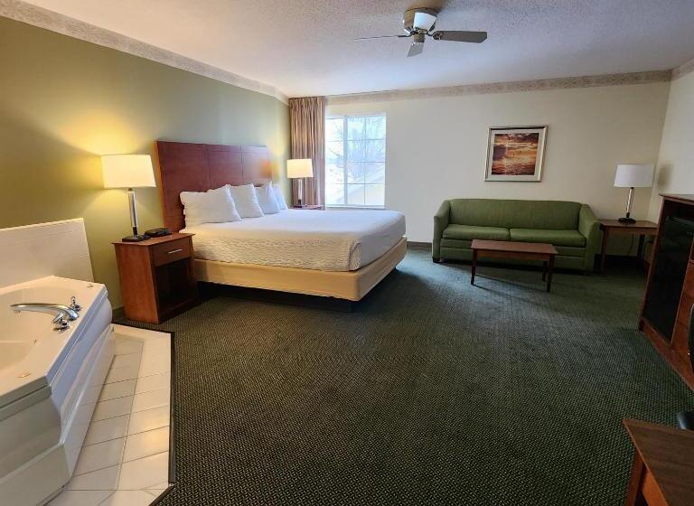 스탠다드 룸 킹사이즈 침대, Baymont By Wyndham Mackinaw City