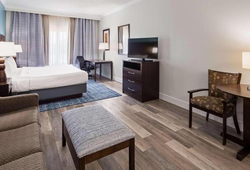 キングサイズベッドのデラックススイート, Best Western Plus Ambassador Suites