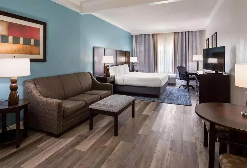キングサイズベッドのデラックススイート, Best Western Plus Ambassador Suites