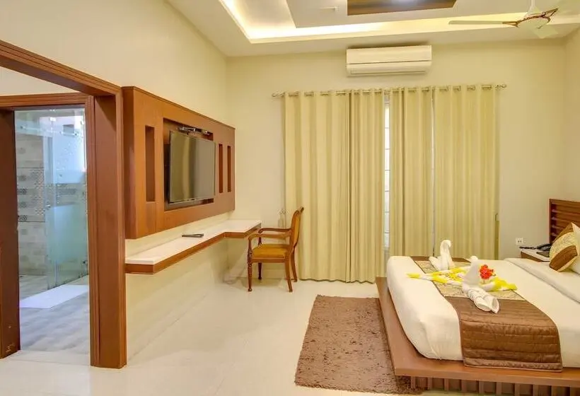 デラックスルーム, Maulik Mansion Resort