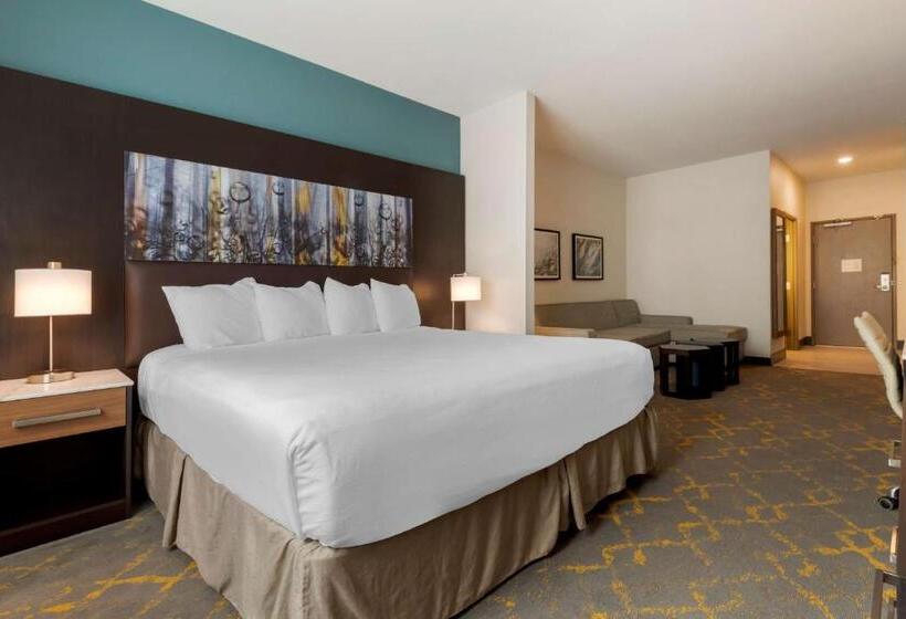 带大床的套房, Best Western Plus Isanti