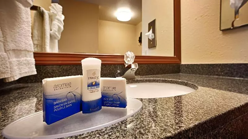 キングサイズベッドのスタンダードルーム, Best Western Luxbury Inn Fort Wayne