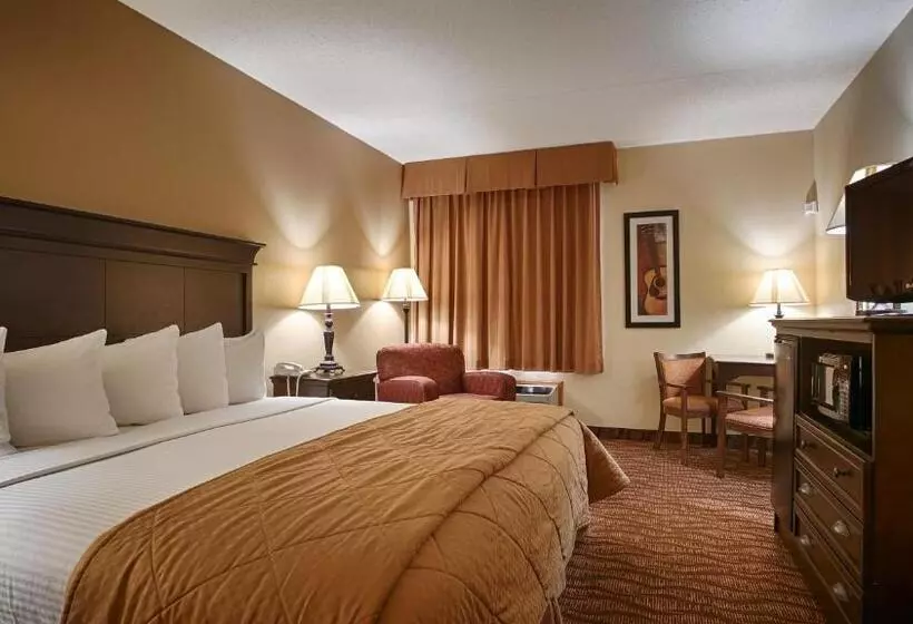 اتاق استاندارد با تخت بزرگ برای معلولان, Best Western Music Capital Inn