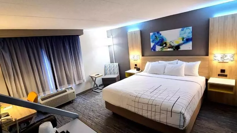 身障者適用キングサイズベッドルーム, La Quinta By Wyndham Lexington Park   Patuxent