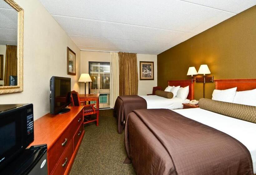 غرفه قياسيه سريرين مزدوجين, Ramada By Wyndham Plymouth Hotel & Conference Center