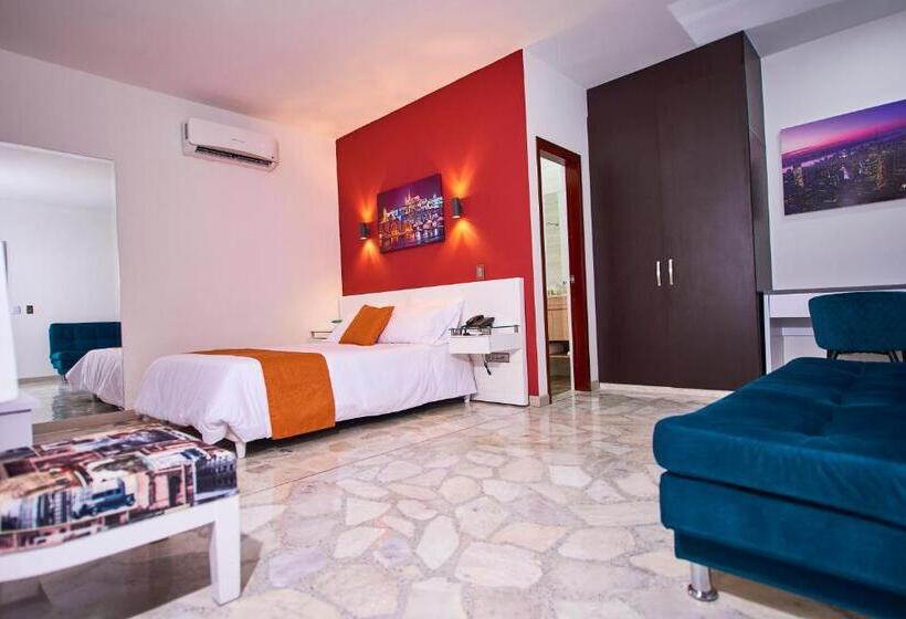 اتاق لوکس سه تخته, Casa Esmeralda Hotel Boutique