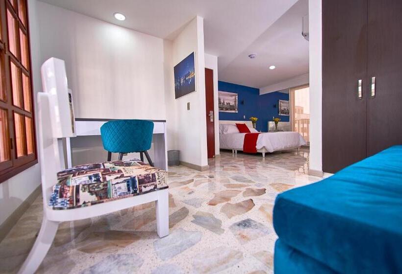 اتاق لوکس سه تخته, Casa Esmeralda Hotel Boutique