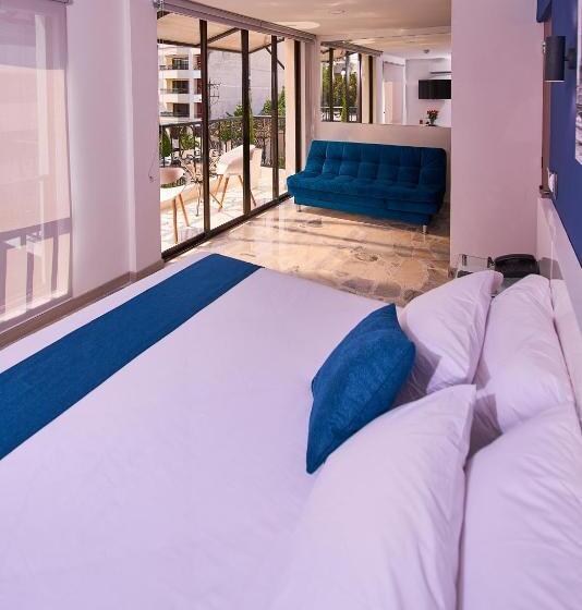 اتاق استاندارد سه تخته با بالکن, Casa Esmeralda Hotel Boutique