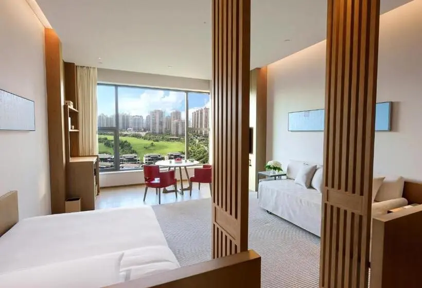 اتاق استاندارد یک تخته با چشم‌انداز شهر, Hyatt Regency Zhuzhou