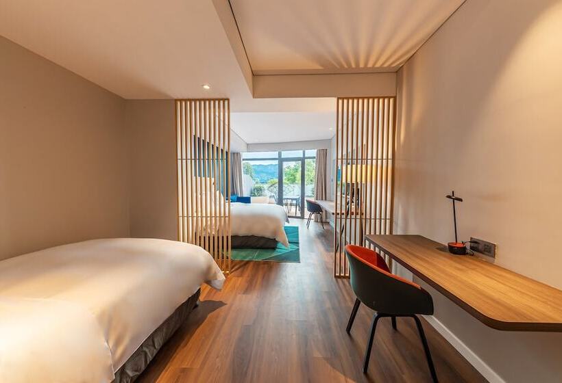 חדר סטנדרט מיטה זוגית, Holiday Inn Express Yichang Riverside By Ihg