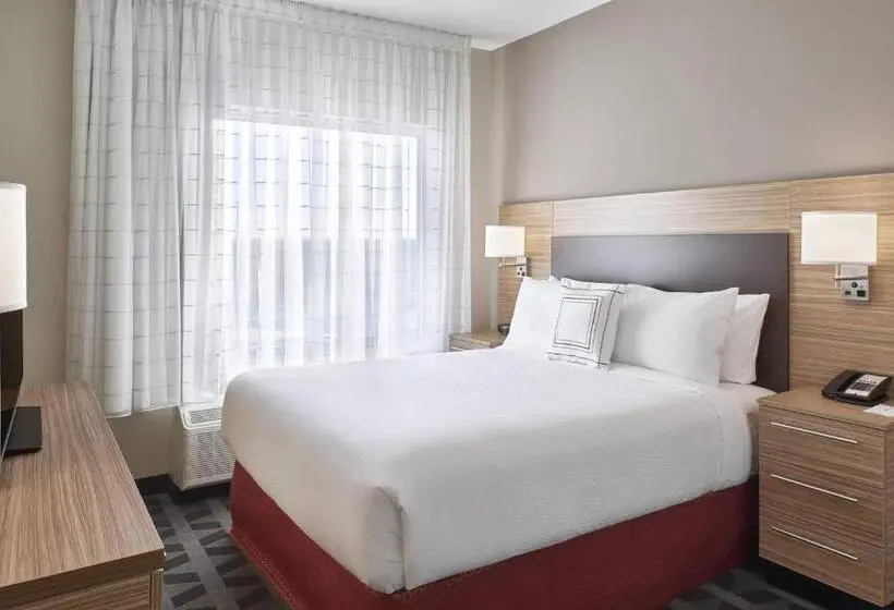 クイーンサイズベッドのスイートルーム, Towneplace Suites By Marriott Medicine Hat