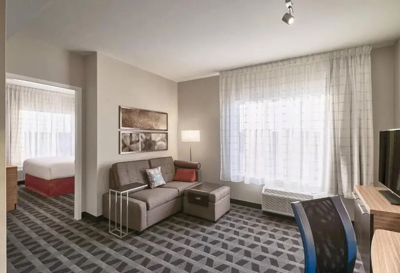 クイーンサイズベッドのスイートルーム, Towneplace Suites By Marriott Medicine Hat