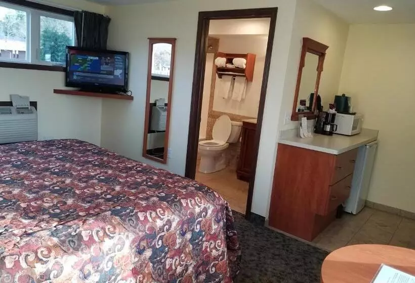 اتاق استاندارد با تخت بزرگ, Black Hawk Motel & Suites