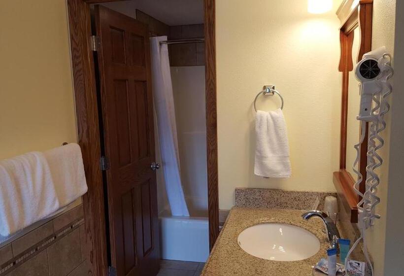 带大床的标准间, Black Hawk Motel & Suites