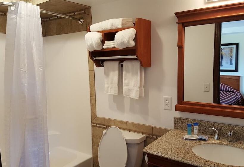 带大床的标准间, Black Hawk Motel & Suites