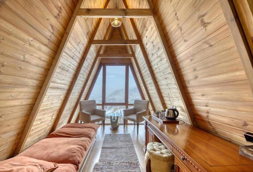 جناح مطلّ علي الجبل, Alpine Castle