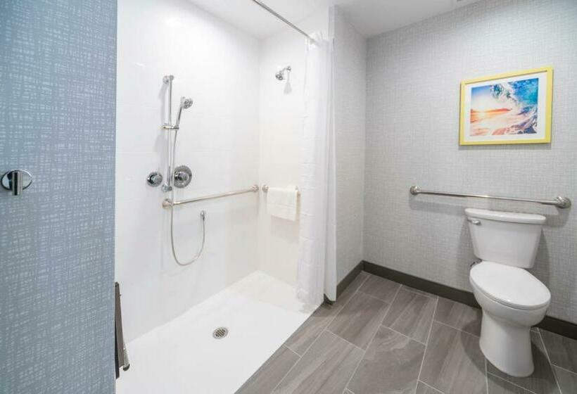 اتاق استاندارد با تخت بزرگ برای معلولان, Hampton Inn & Suites Santa Maria