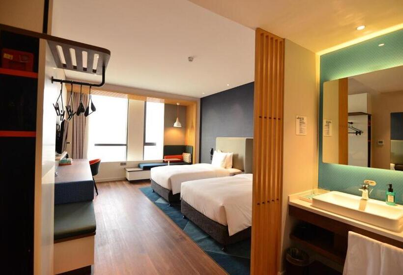 חדר סטנדרט שתי מיטות זוגיות, Holiday Inn Express Hangzhou Binjiang, An Ihg