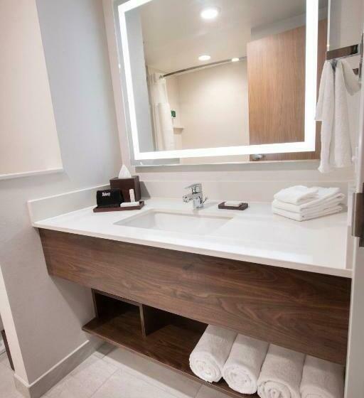 キングサイズベッドのスイートルーム, Fairfield By Marriott Edmonton International Airport