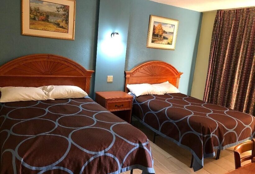 Номер Стандарт 2 Двуспальные Кровати, American Inn Of Daytona