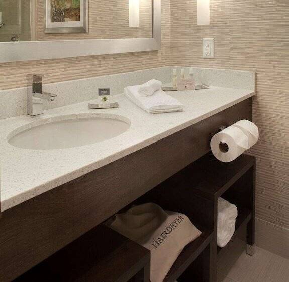 디럭스 스위트 킹 침대, Doubletree By Hilton Hotel Jacksonville Airport