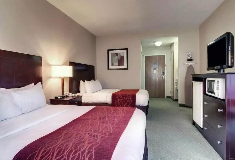 ２ダブルベッドのスタンダードルーム, Columbia Inn & Suites