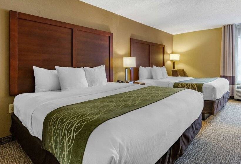 اتاق استاندارد با تخت بزرگ, Clarion Pointe Apex Holly Springs