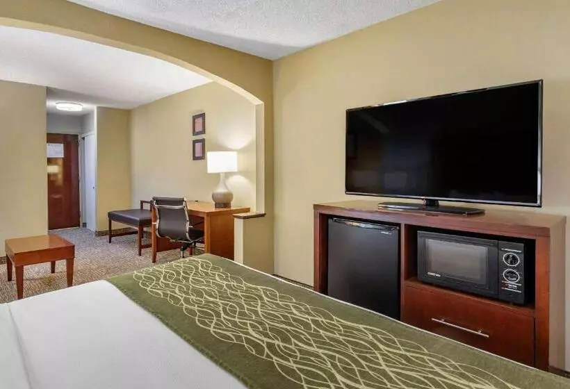 キングサイズベッドのスイートルーム, Clarion Pointe Apex Holly Springs