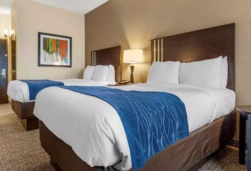 2ダブルベッドのスタンダードルーム, Comfort Inn & Suites Butler