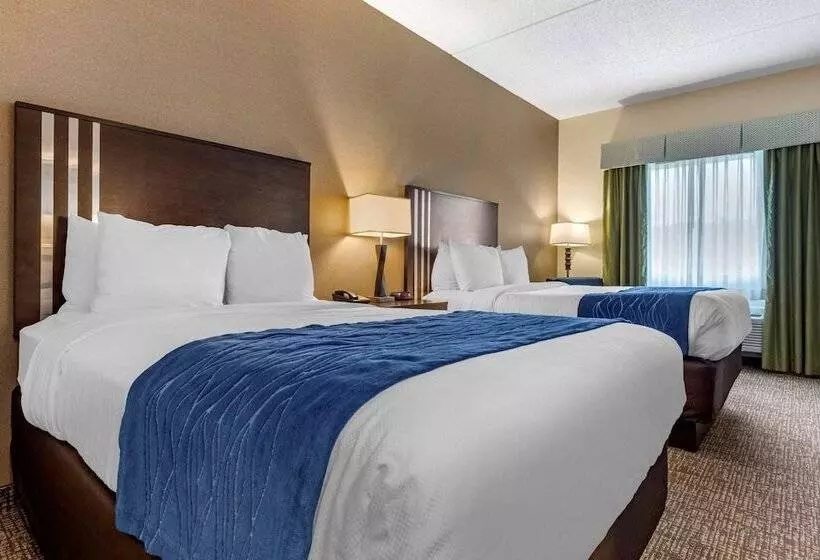 2ダブルベッドのスタンダードルーム, Comfort Inn & Suites Butler