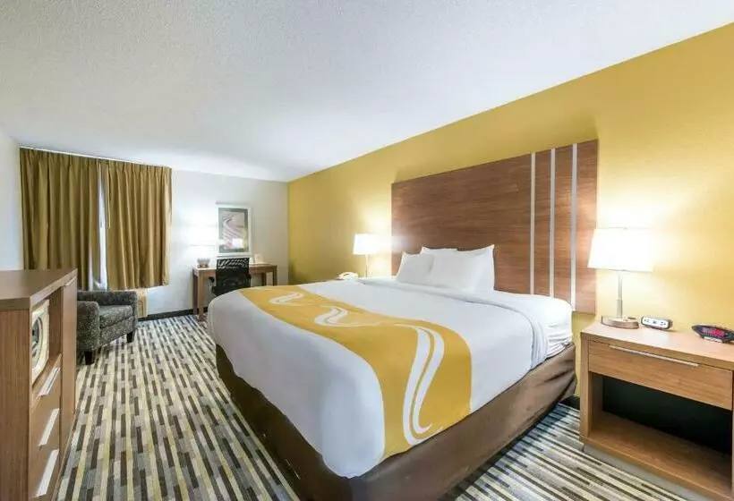 キングサイズベッドのスタンダードルーム, Quality Inn Michigan City South
