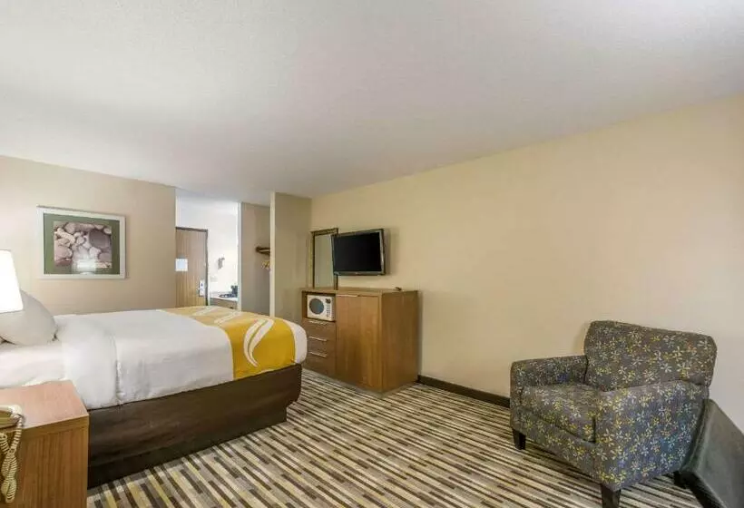 キングサイズベッドのスタンダードルーム, Quality Inn Michigan City South
