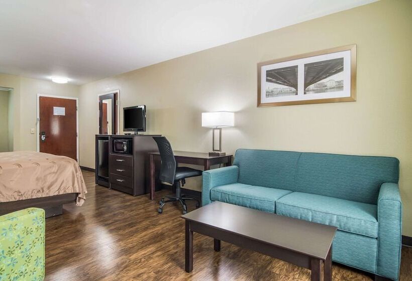 סוויטה עם ג'קוזי, Quality Inn & Suites Canton, Ga