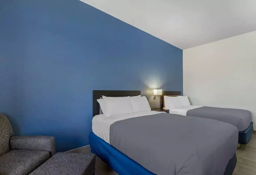 Standard-huone 2 Parivuodetta, Rodeway Inn