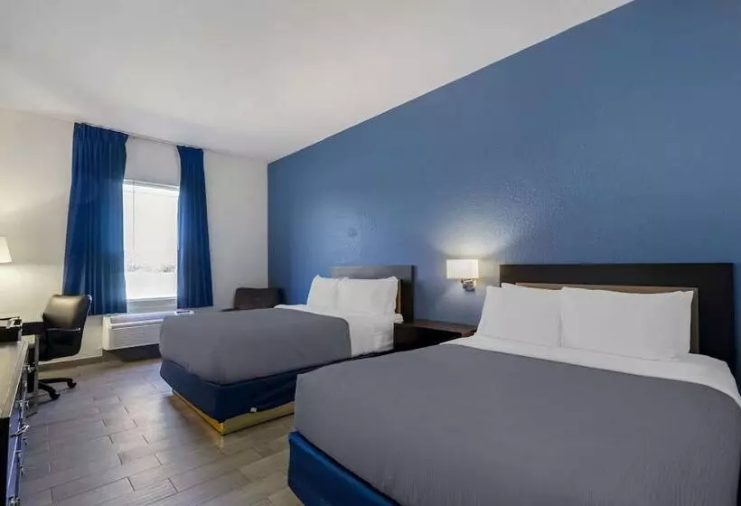 Standard-huone 2 Parivuodetta, Rodeway Inn