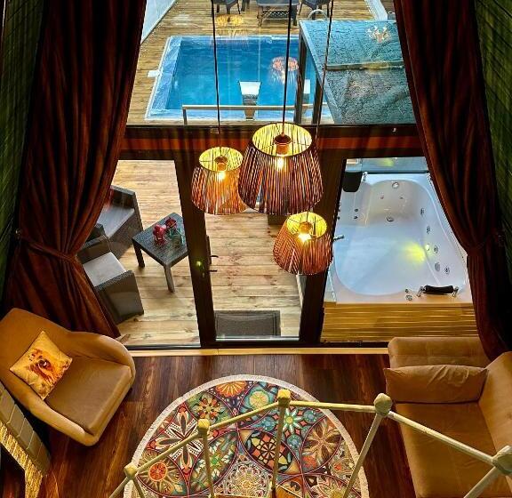 带花园景观的标准洋房, Kadifeli Konak Hotel & Bungalow