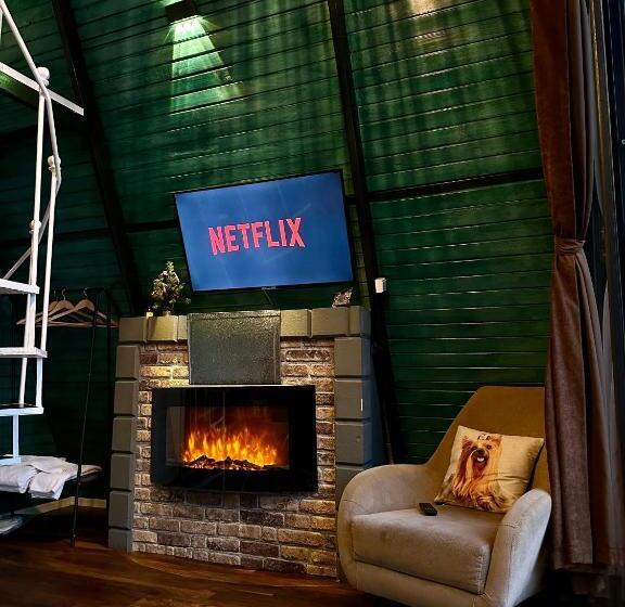 بنجلو قياسى مطلّ علي الحديقة, Kadifeli Konak Hotel & Bungalow