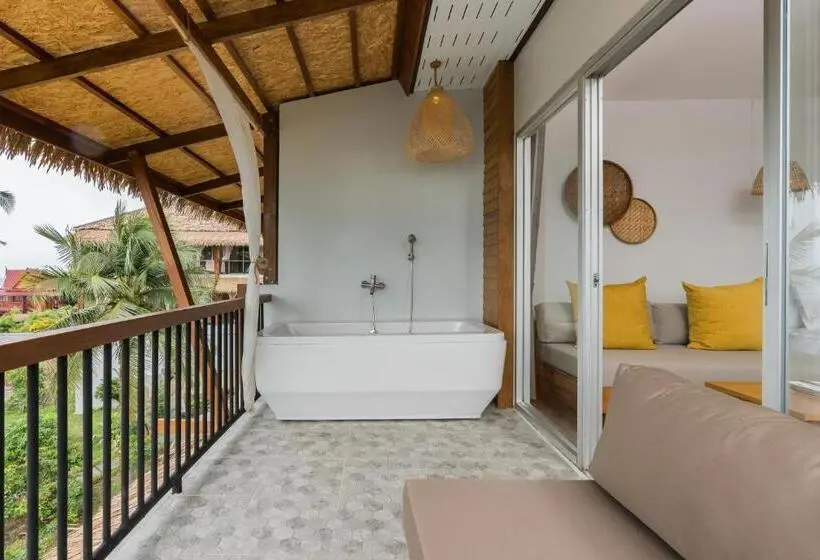 オーシャンビューデラックスルーム, Princess Paradise Koh Phangan