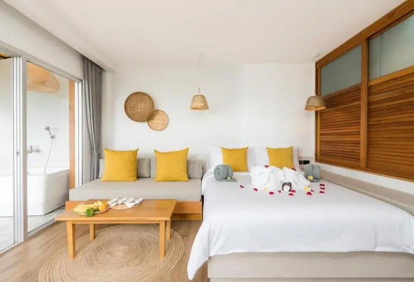 オーシャンビューデラックスルーム, Princess Paradise Koh Phangan