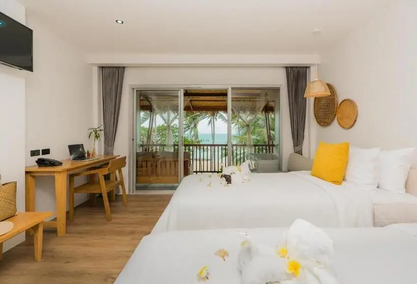 オーシャンビューデラックスルーム, Princess Paradise Koh Phangan