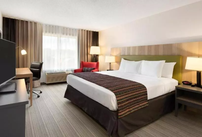 キングサイズベッドのスタンダードルーム, Country Inn & Suites By Radisson, Chippewa Falls, Wi