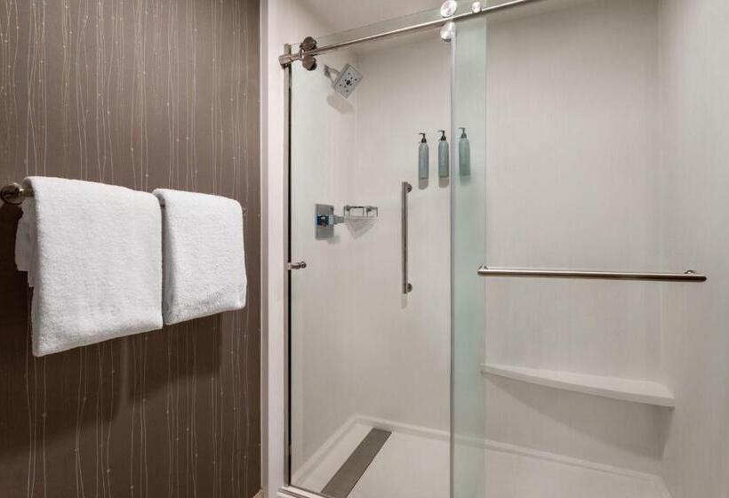 带大床的标准间, Courtyard Tupelo